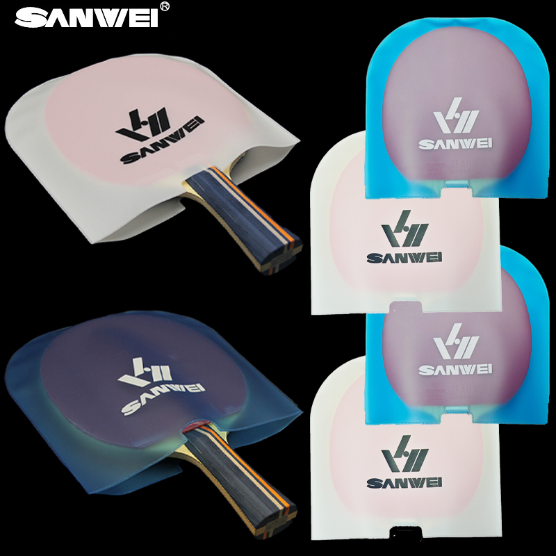 Table Tennis Touch - SANWEI Double-Sided Table Tennis Racket Protective