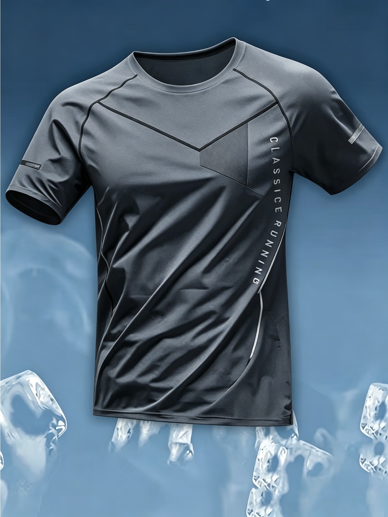 Table Tennis Jersey Butterfly - Men Sports Tee High Elastic Quick