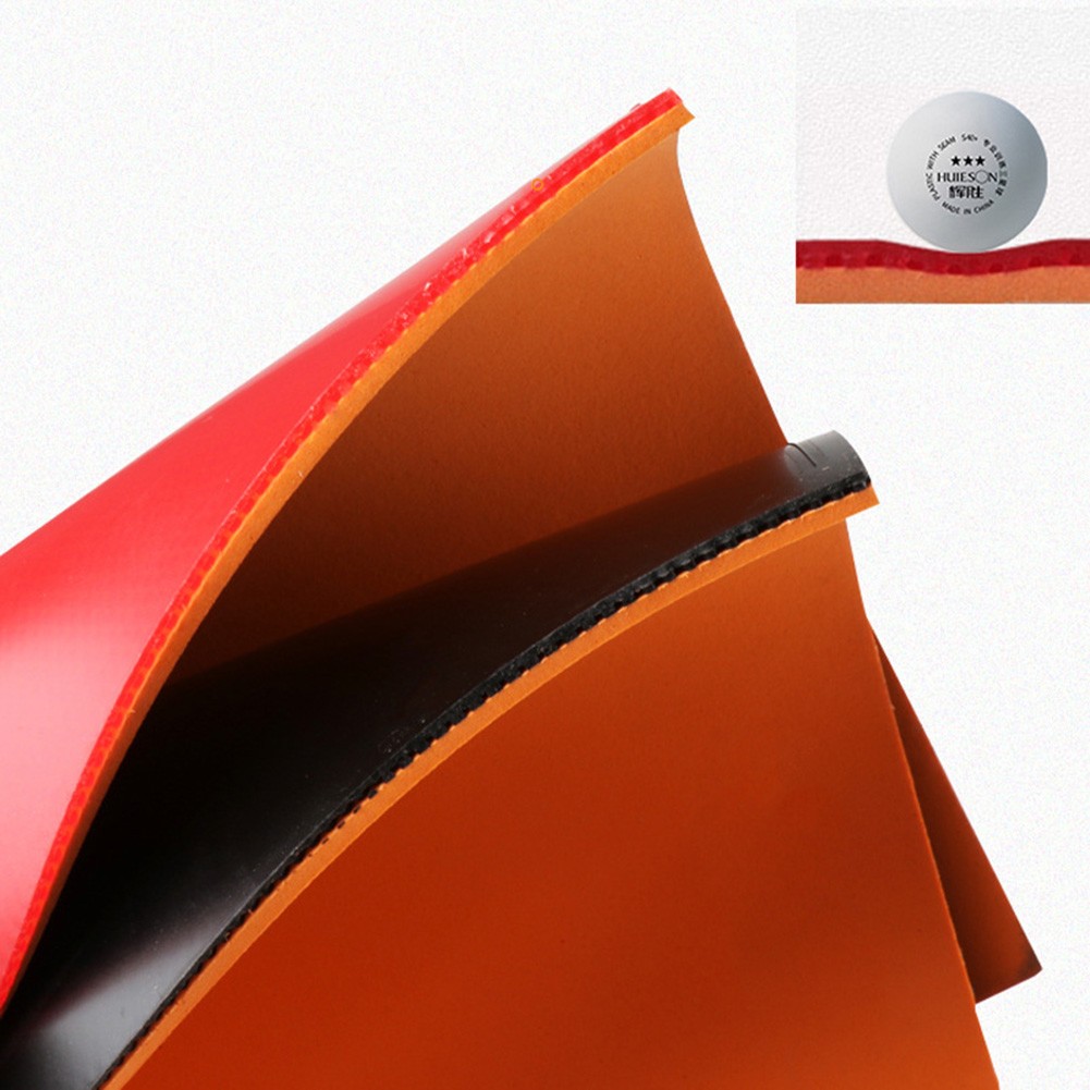 Table Tennis Kit - Table Tennis Rubber Hard Sponge Ping