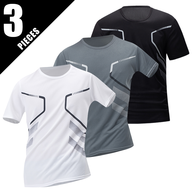 Table Tennis Jersey Butterfly - 1/3/4 Pieces Summer Men's Printed Quick-drying