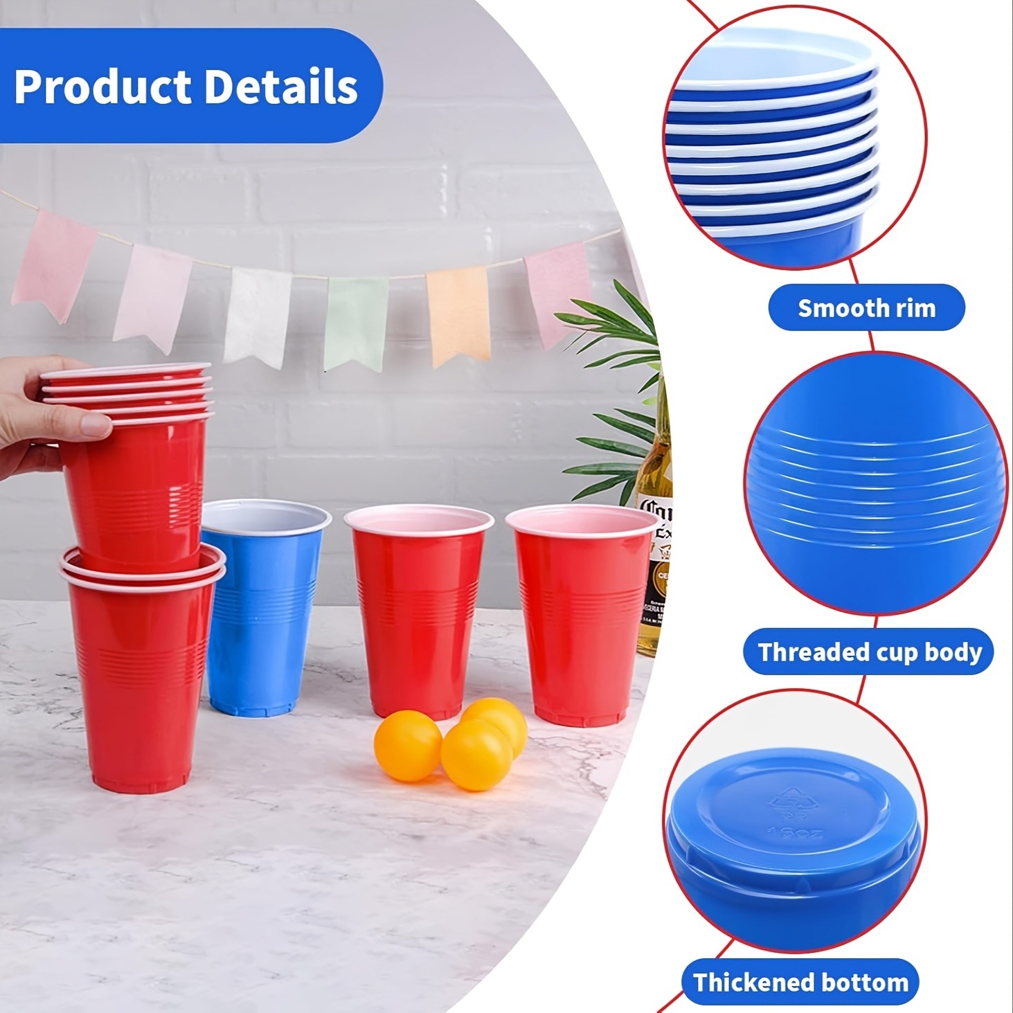 Beer Pong Game Set & Party Cup - đánh giá và giá Table Tennis Kit