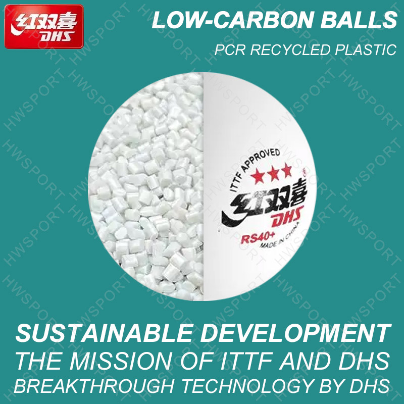 DHS Table Tennis Balls RS40+ B - đánh giá và giá Table Tennis Ball Brand