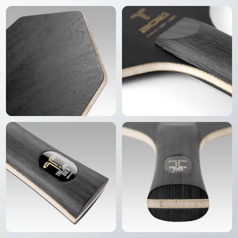 5-Ply Pure Wood Hexagon Table  - đánh giá và giá Table Tennis Bat Butterfly