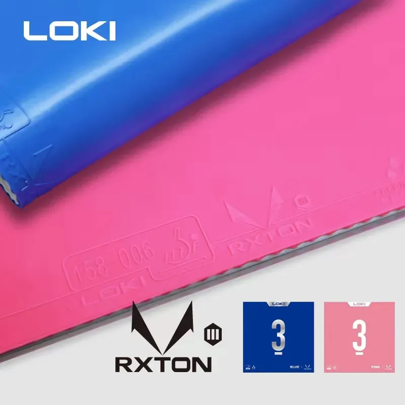 Original LOKI RXTON 3 Blue Pin - đánh giá và giá Table Tennis Loki