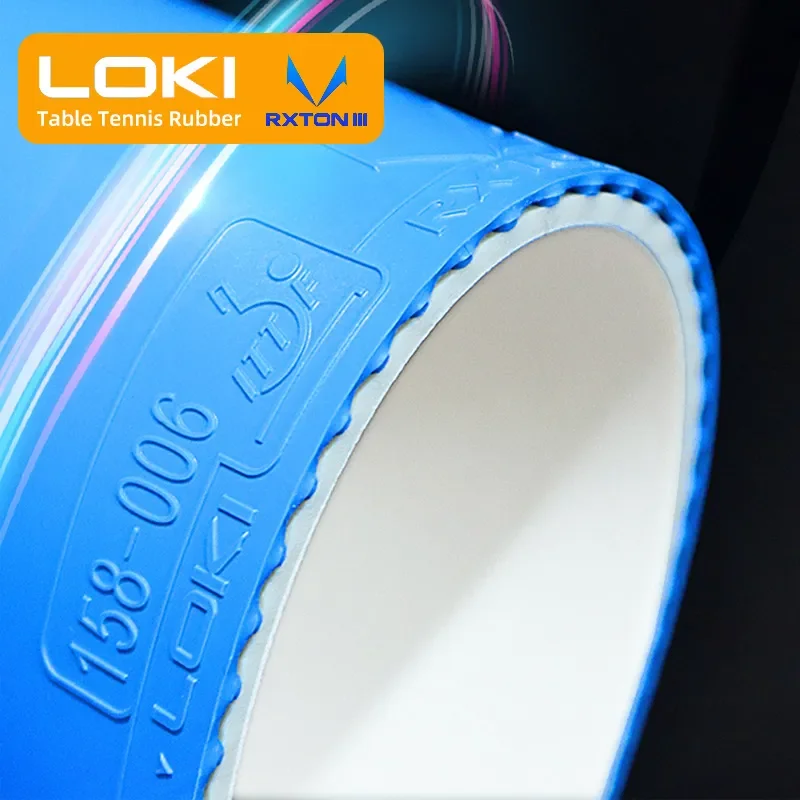 Original LOKI RXTON 3 Blue Pin - đánh giá và giá Table Tennis Loki