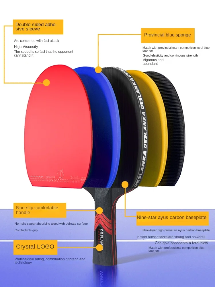 Table Tennis Racket Profession - đánh giá và giá Table Tennis Bat Butterfly