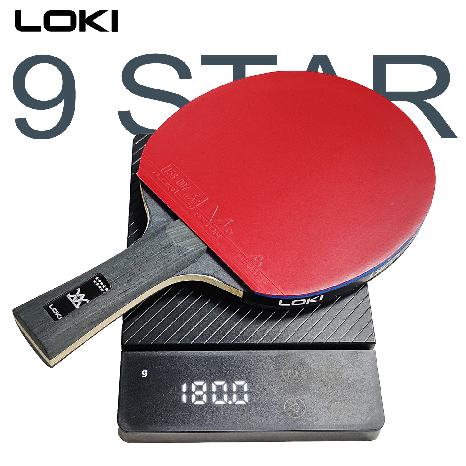 LOKI 9 Star Table Tennis Racke - đánh giá và giá Table Tennis Bat Butterfly