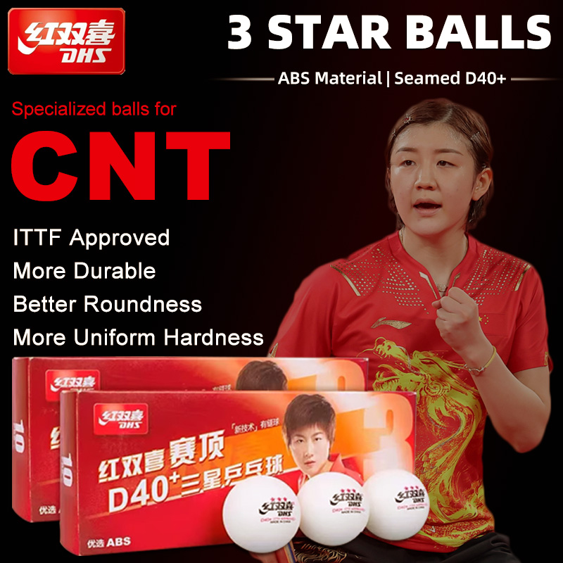 DHS D40+ DJ40+ Ping Pong Balls - đánh giá và giá Table Tennis How To Play