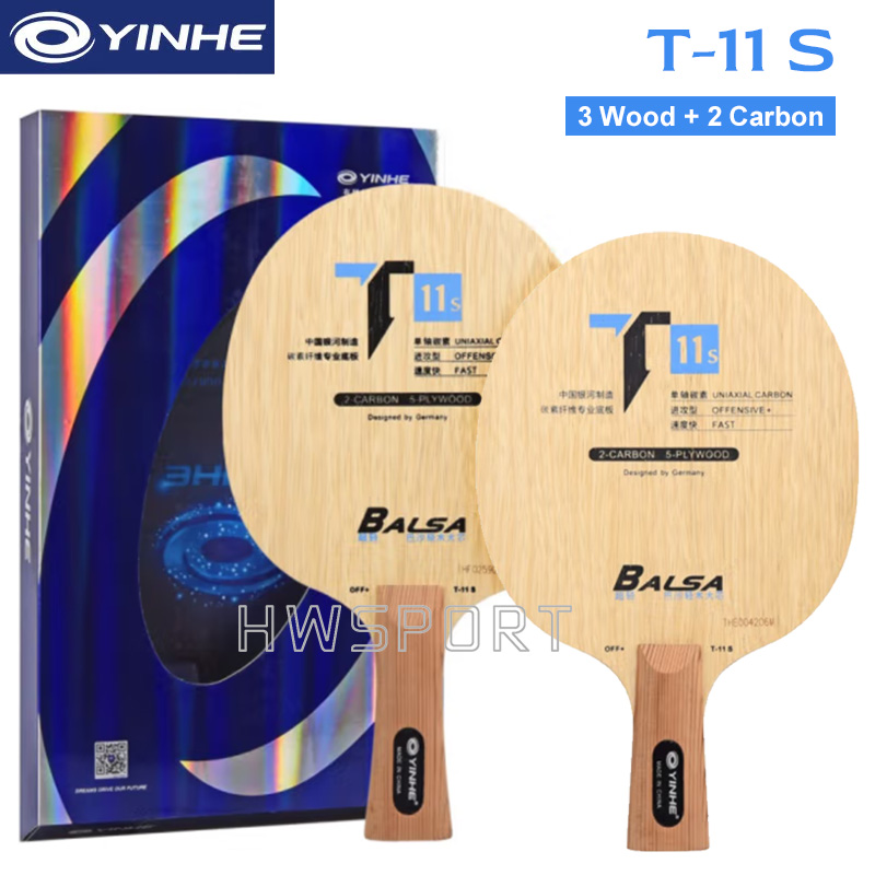YINHE T11S Table Tennis Blade  - đánh giá và giá Table Tennis Bat Butterfly