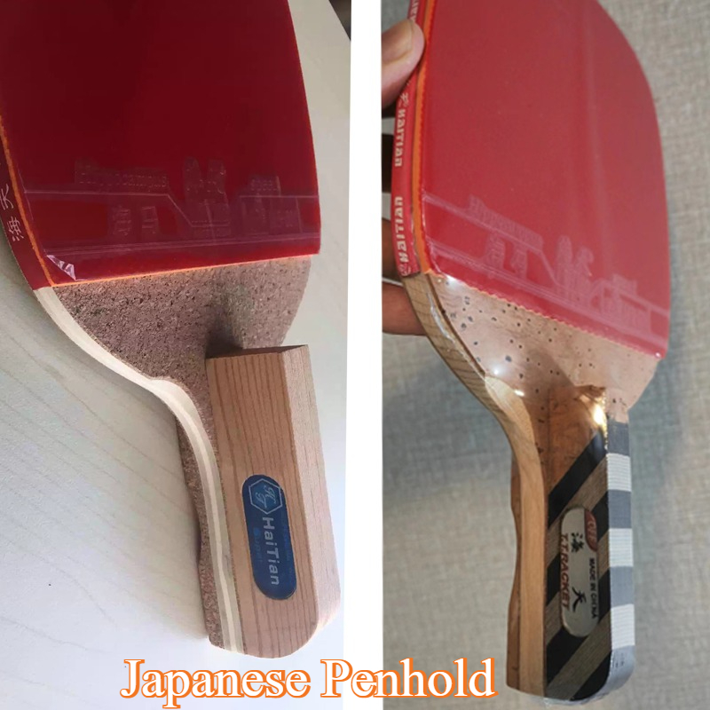 Haitian Japanese Penhold Table - đánh giá và giá Table Tennis Bat Butterfly